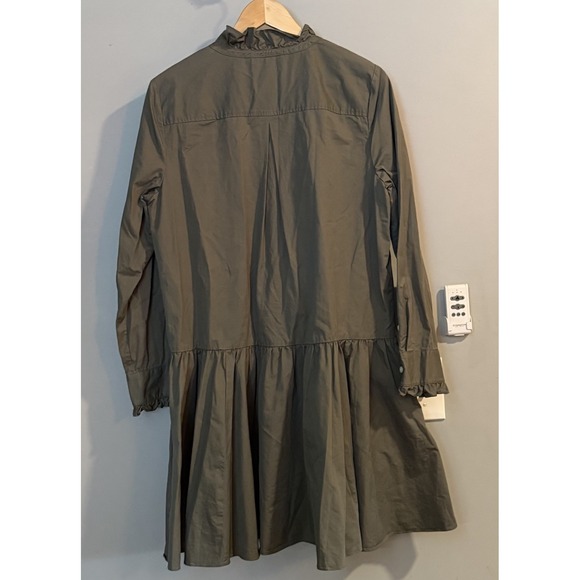 Kate Spade Broome Street Shirt Dress Long Sleeve‎ Button Front Cotton Large - Picture 2 of 7